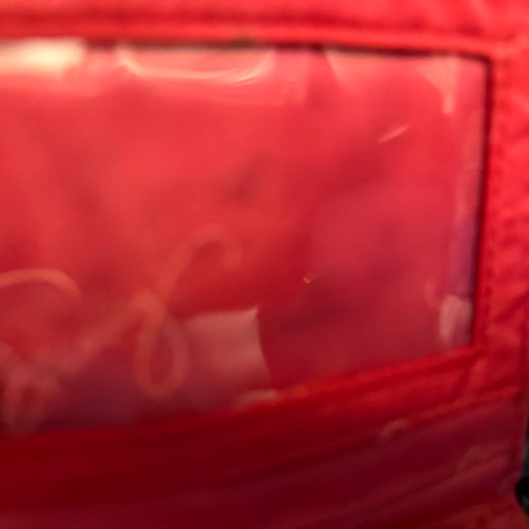 Vera Bradley Pink and Green Paisley Wallet - Picture 11 of 13